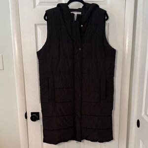 Ashley by 26 International Long Hooded Vest